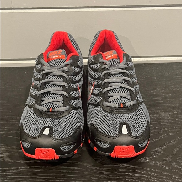Nike Air Max Torch 4 Dark Grey/Metallic Silver/Red Men’s Size 11.5 - Picture 3 of 8